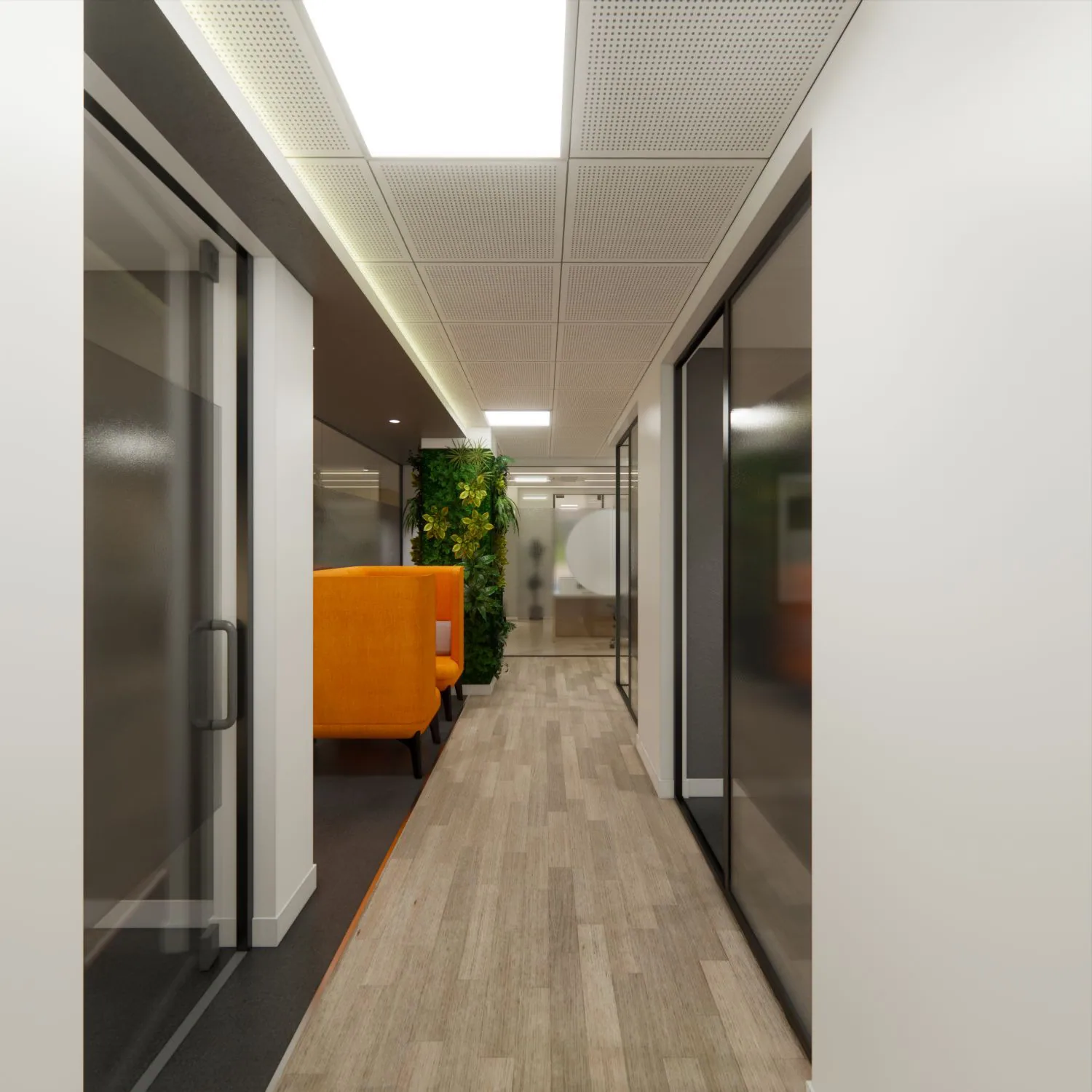 WACPHD x Institute for Global Public Health: walkway updated, architectural visualisation by Outtabox.