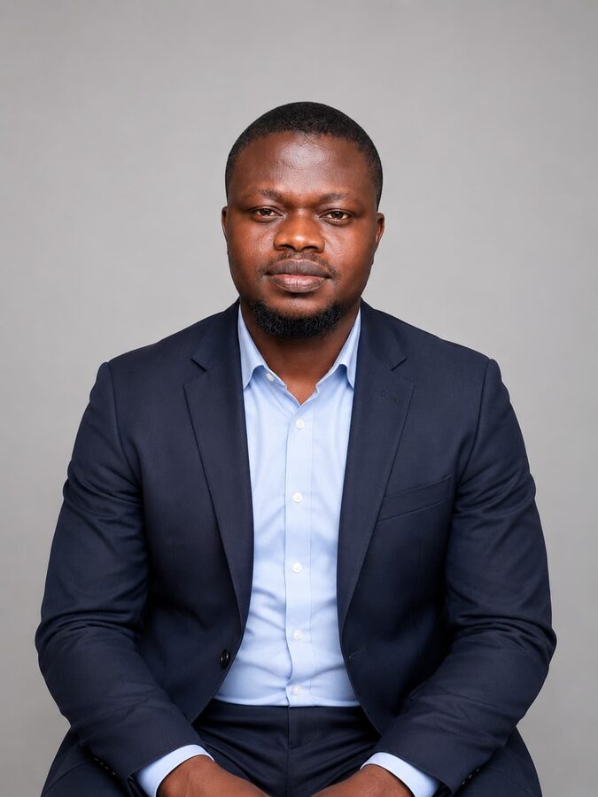 Portrait of Rasheed Oladayo Aremu, Lead Builder at Outtabox.