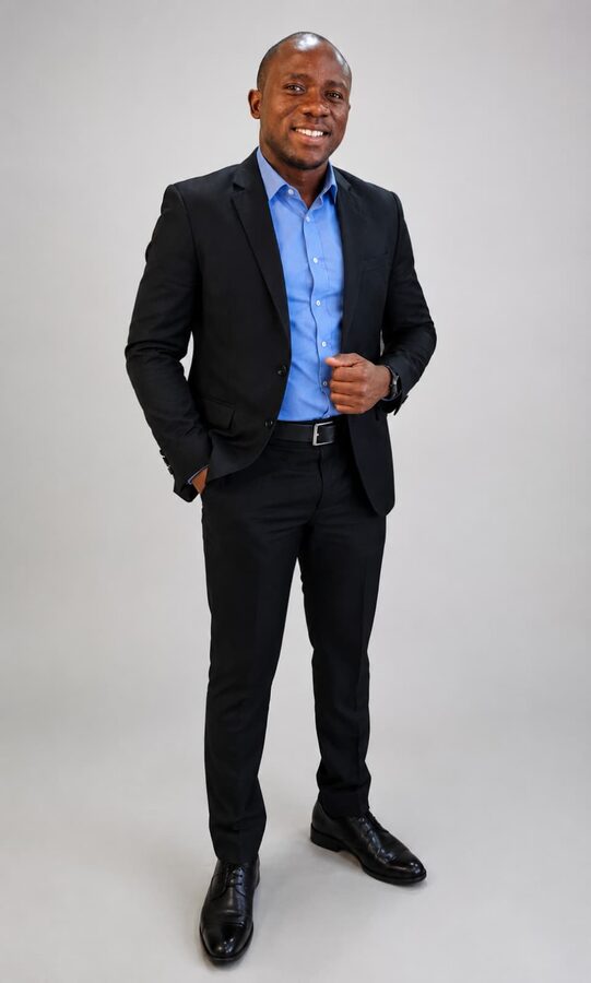 Portrait of Seun Francis Ojo, Commercial Manager at Outtabox.